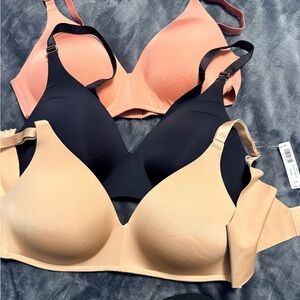 Soma Vanishing 360 - Black,pink, Tan  3 pack